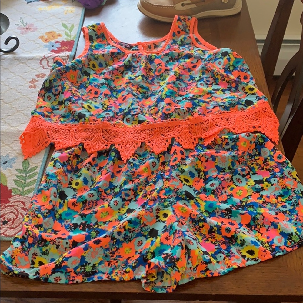 Tempted size 14 girls Romper